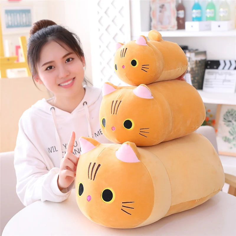 Long Cat Plush Pillow