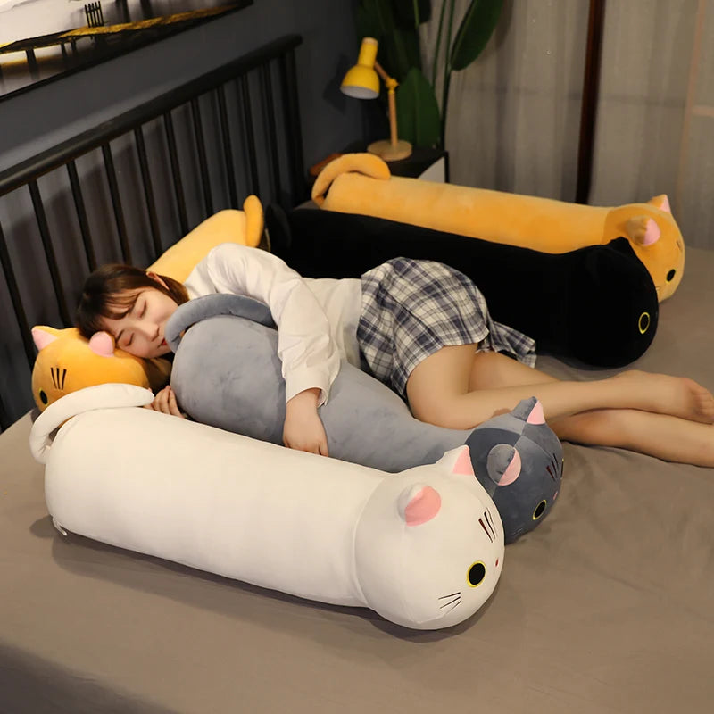 Long Cat Plush Pillow