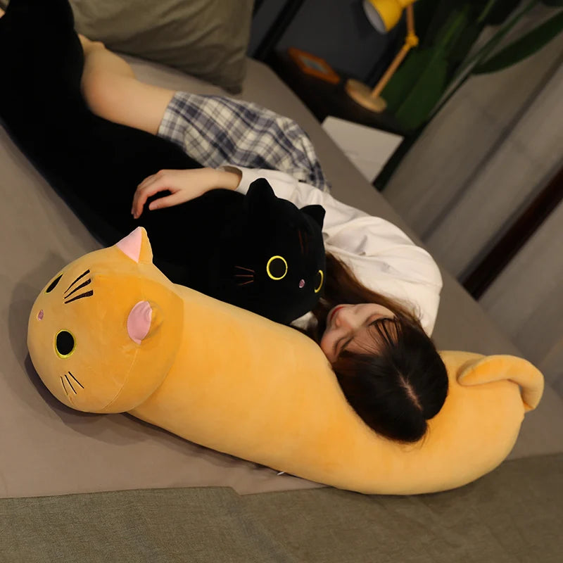 Long Cat Plush Pillow