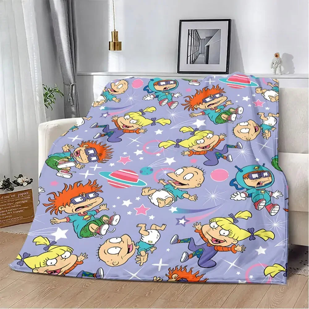 Rugrats Cartoon Flannel Blanket