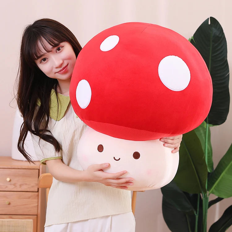 Mushroom Plush Cushion