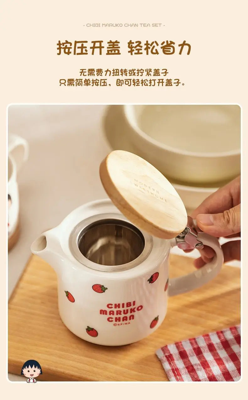 Chibi Maruko Ceramic Cup