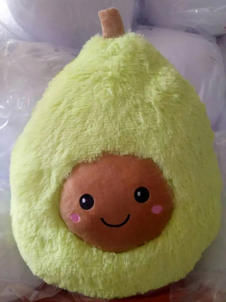 Avocado Throw Plush Pillow