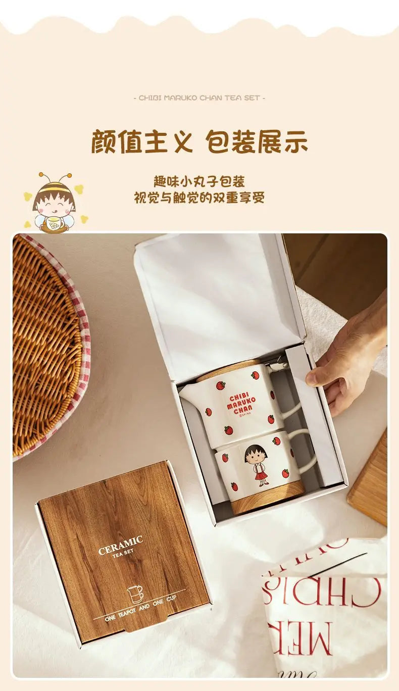 Chibi Maruko Ceramic Cup