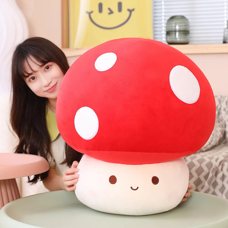 Mushroom Plush Cushion
