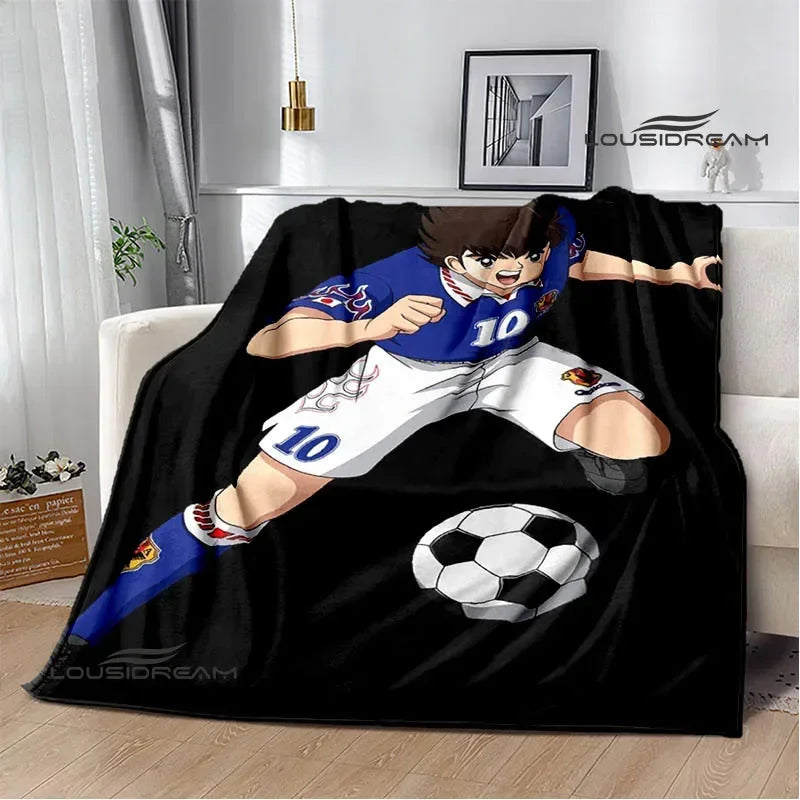 Captain Tsubasa Cartoon Blanket