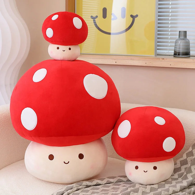 Mushroom Plush Cushion