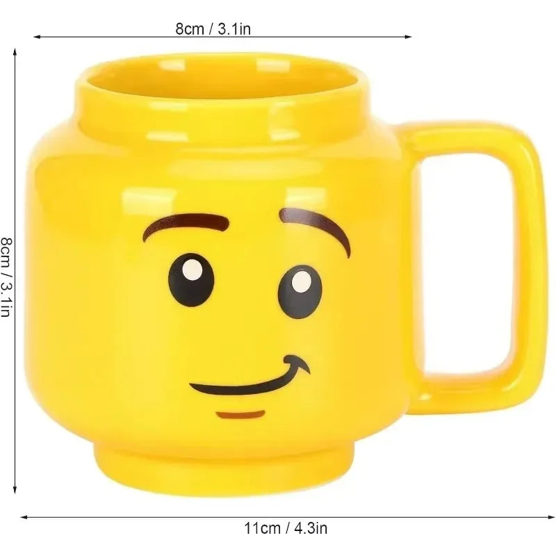 Smiling Face Ceramic Mug