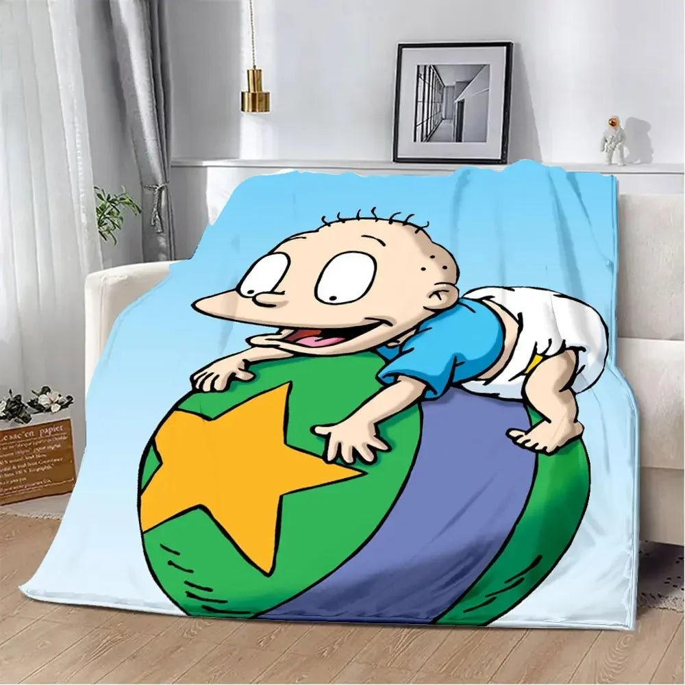Rugrats Cartoon Flannel Blanket