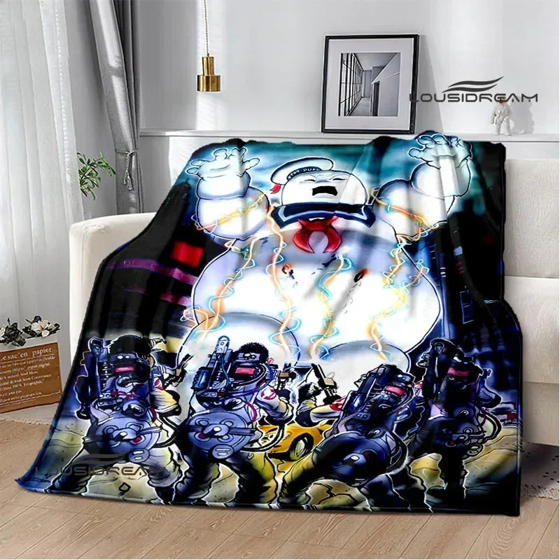 Ghostbusters Cartoon Blanket