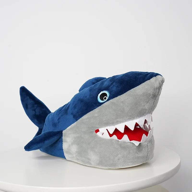 Shark Plush Indoor Slippers