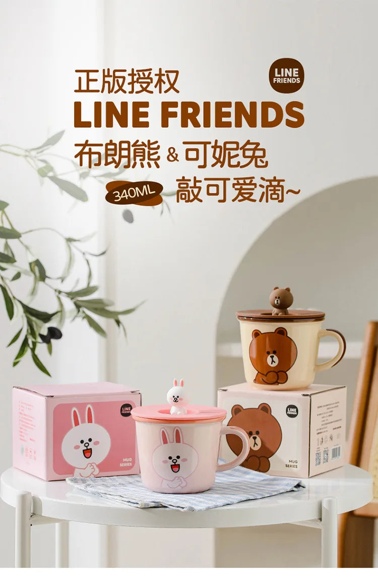 Line Friends Cartoon Mug