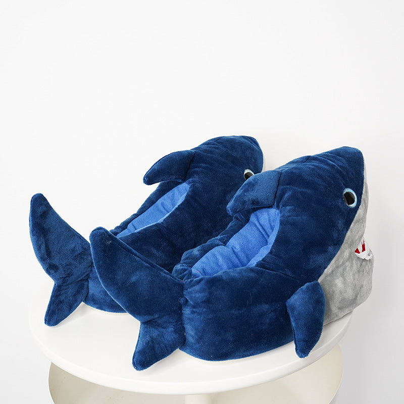 Shark Plush Indoor Slippers