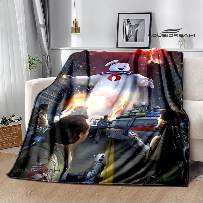 Ghostbusters Cartoon Blanket