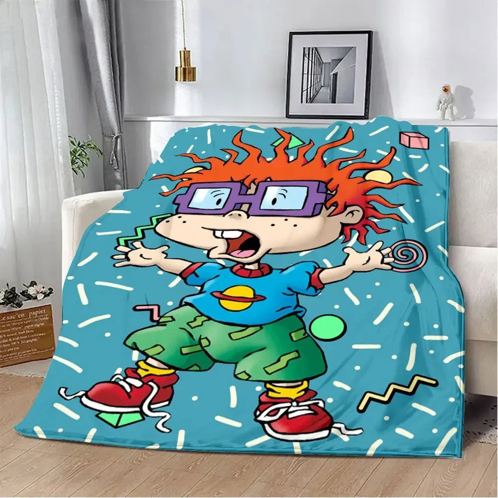 Rugrats Cartoon Flannel Blanket