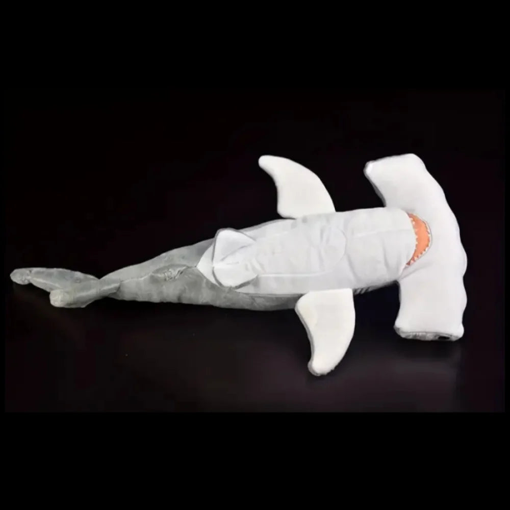 Soft Gray Shark Plush