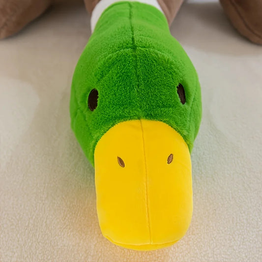 Fluffy Duck Plush Pillow