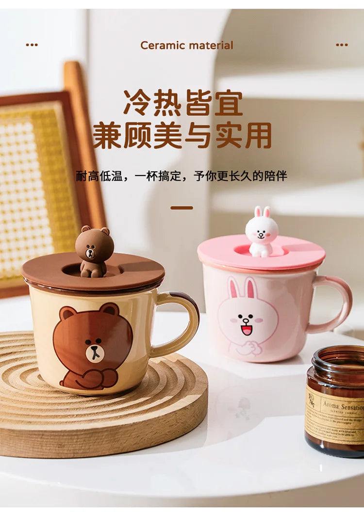 Line Friends Cartoon Mug