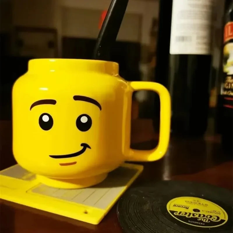 Smiling Face Ceramic Mug