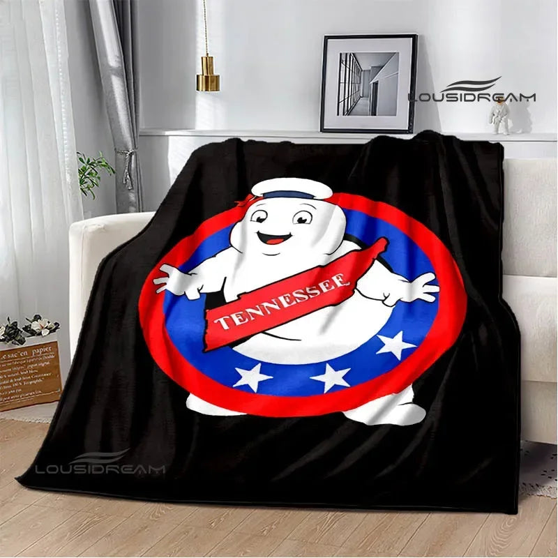 Ghostbusters Cartoon Blanket