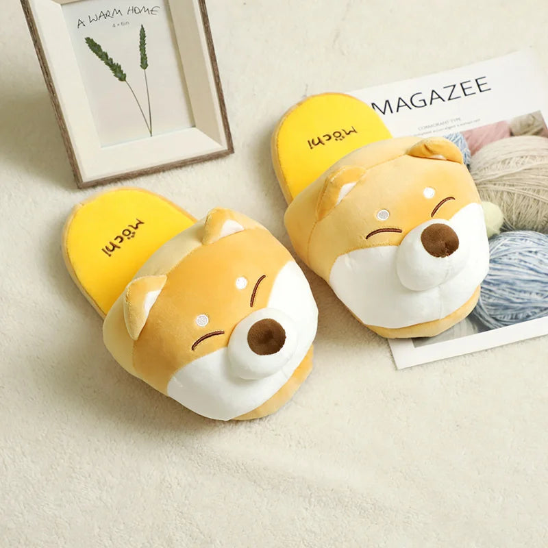 Dog Plush Winter Slippers