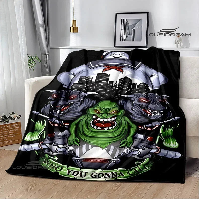 Ghostbusters Cartoon Blanket