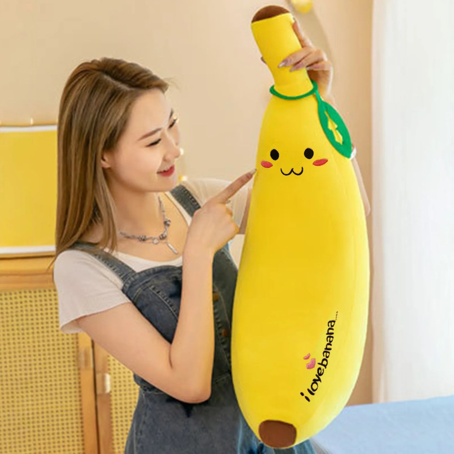 Banana Fruit Plush Pillow
