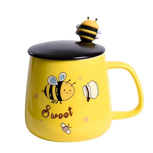 Cartoon Bee Ceramic Mug
