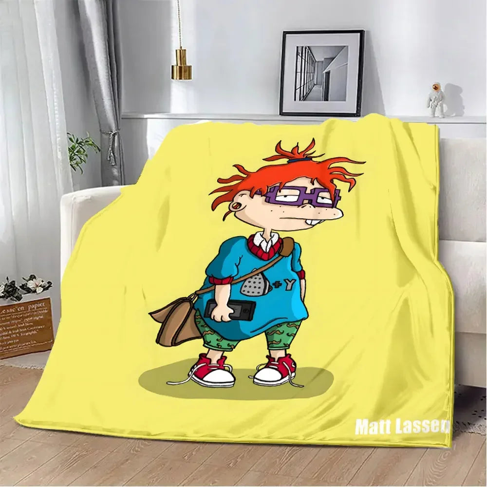 Rugrats Cartoon Flannel Blanket