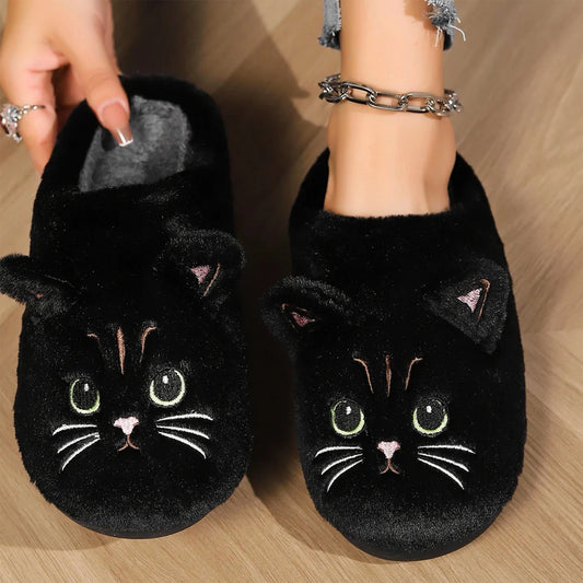 Cat Design Home Slippers