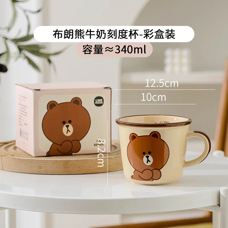 Line Friends Cartoon Mug