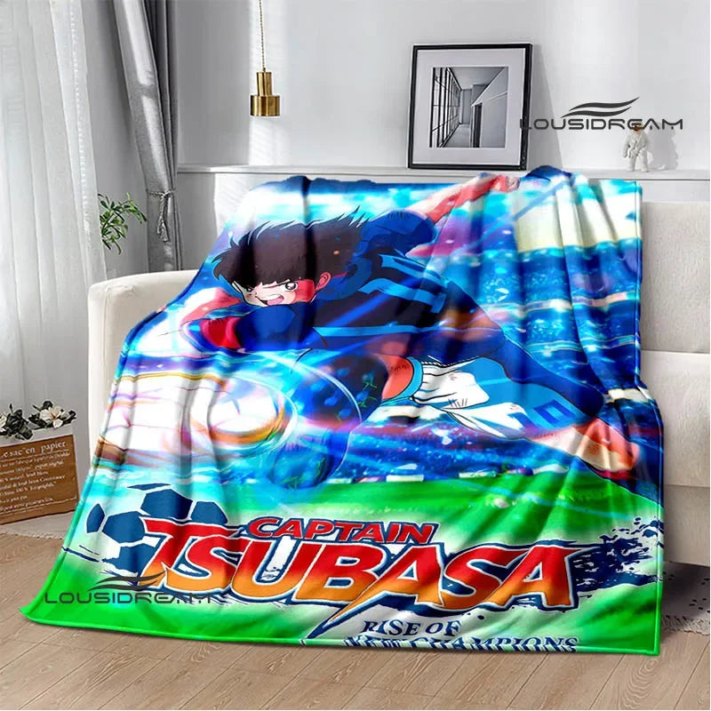 Captain Tsubasa Cartoon Blanket
