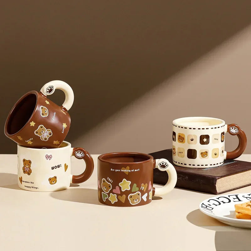 Bear Lid Ceramic Mug