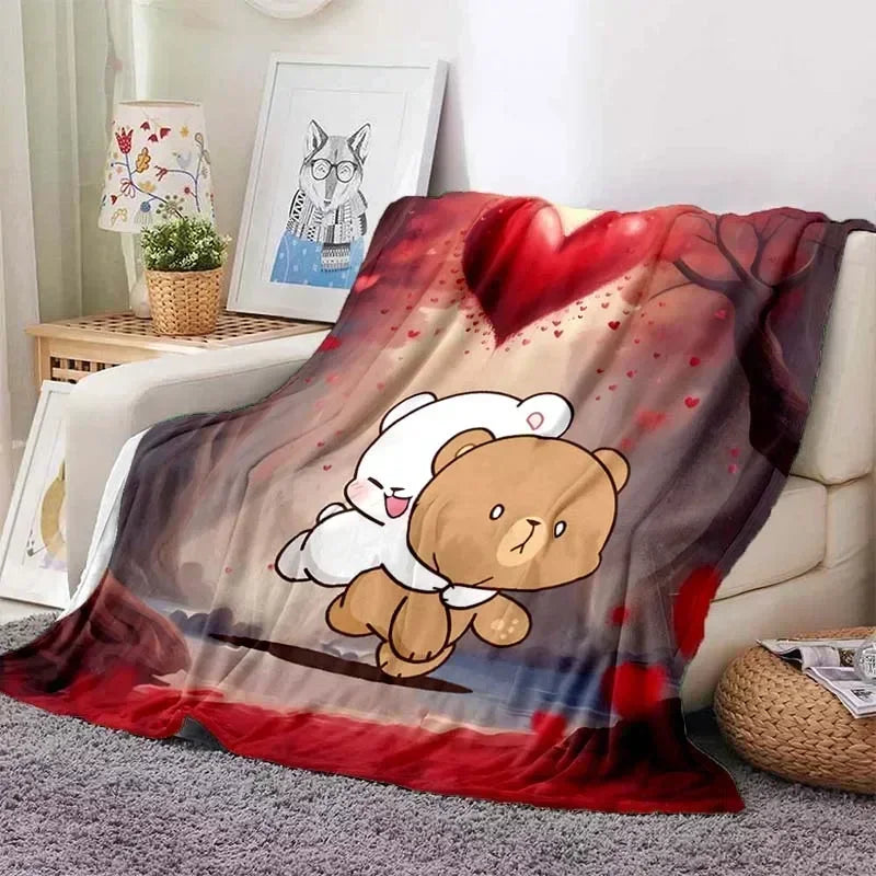 Bubu and Dudu Throw Blanket