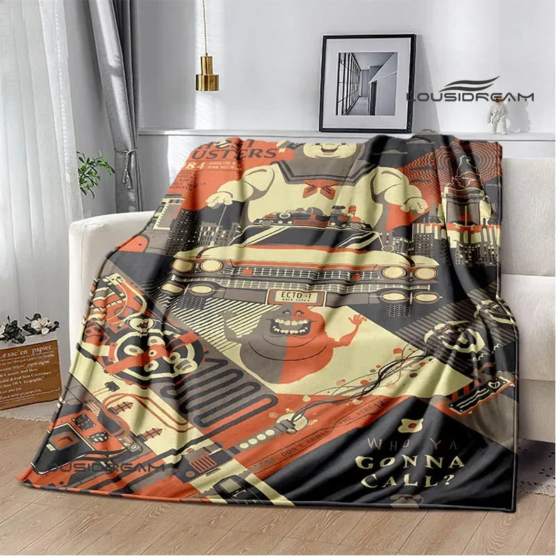Ghostbusters Cartoon Blanket