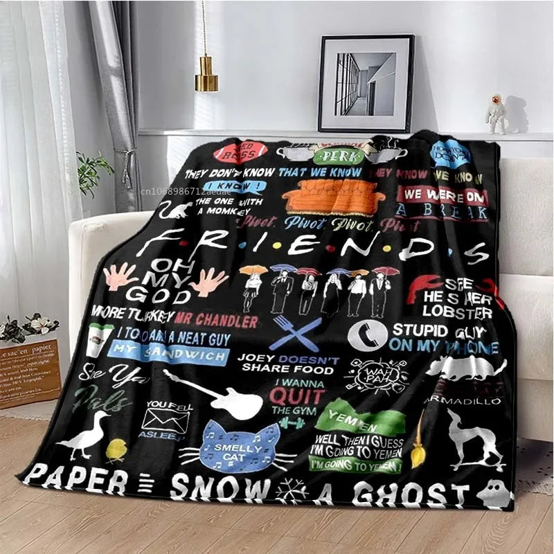 Friends TV Series Blanket
