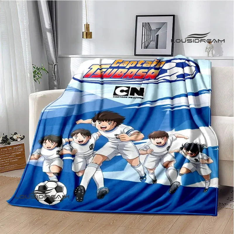 Captain Tsubasa Cartoon Blanket
