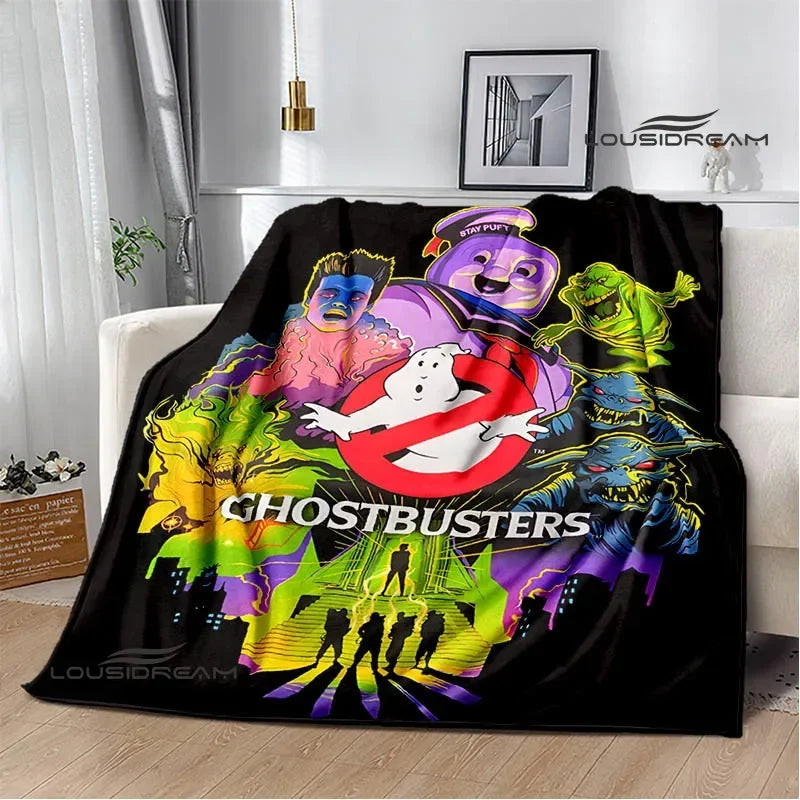 Ghostbusters Cartoon Blanket