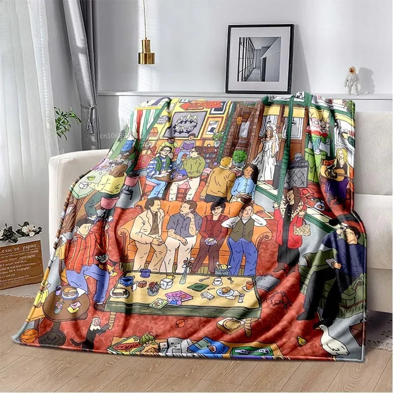 Friends TV Series Blanket