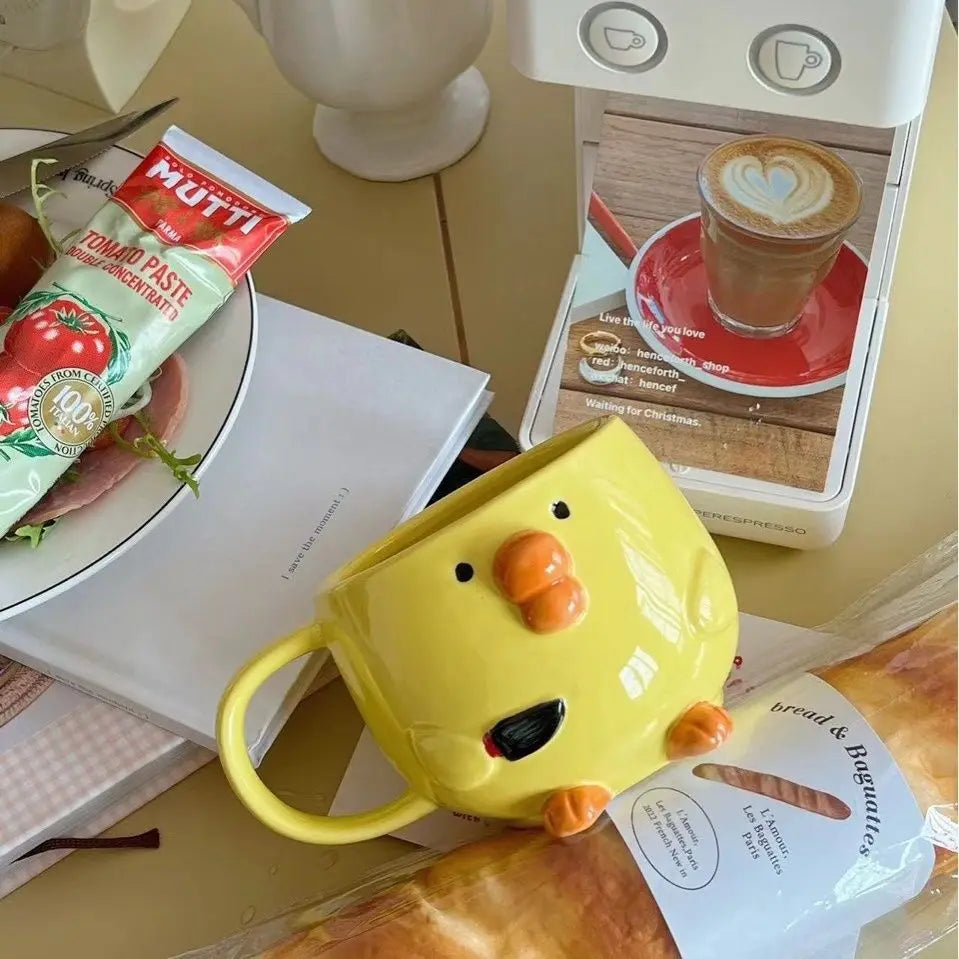Duck Beak Ceramic Mug