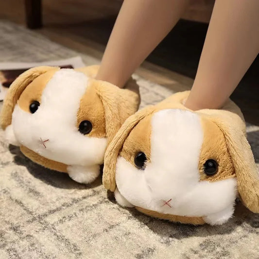 Rabbit Bunny Plush Slippers