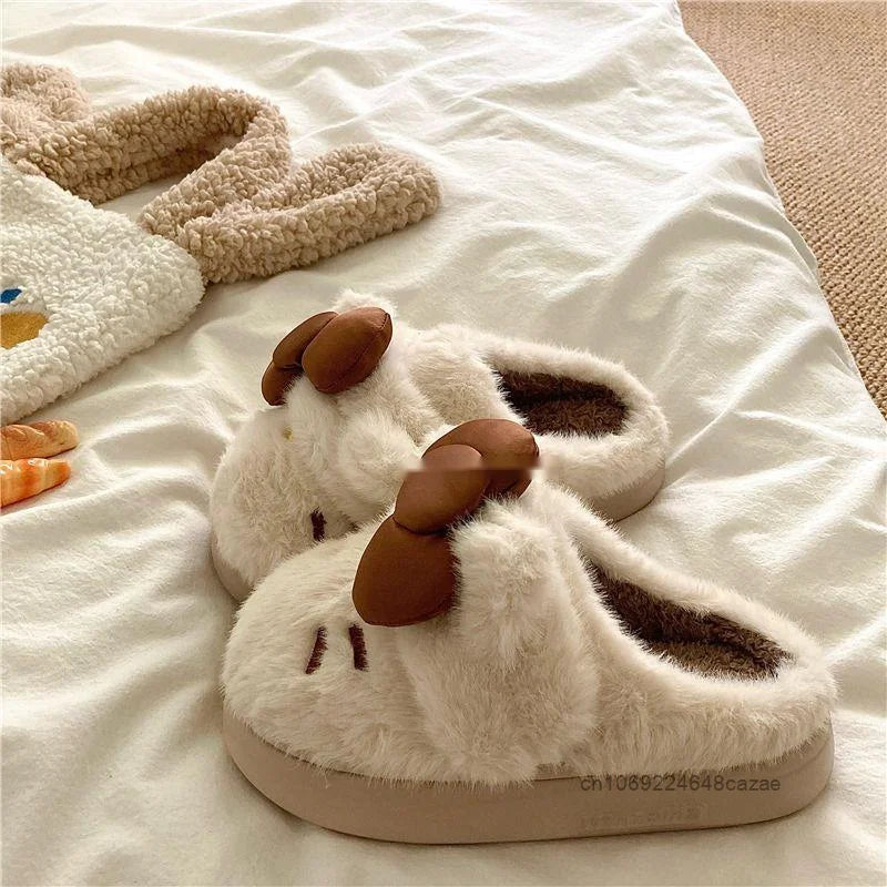 Hello Kitty Plush Slippers