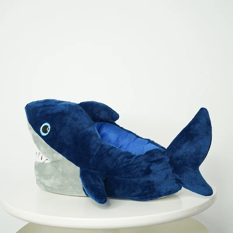 Shark Plush Indoor Slippers