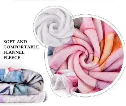 Bratz Cartoon Flannel Throw