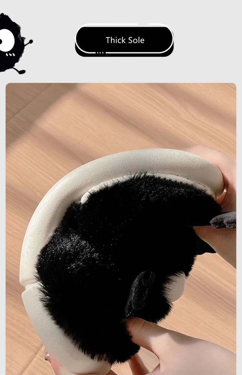 Funny Plush House Slippers