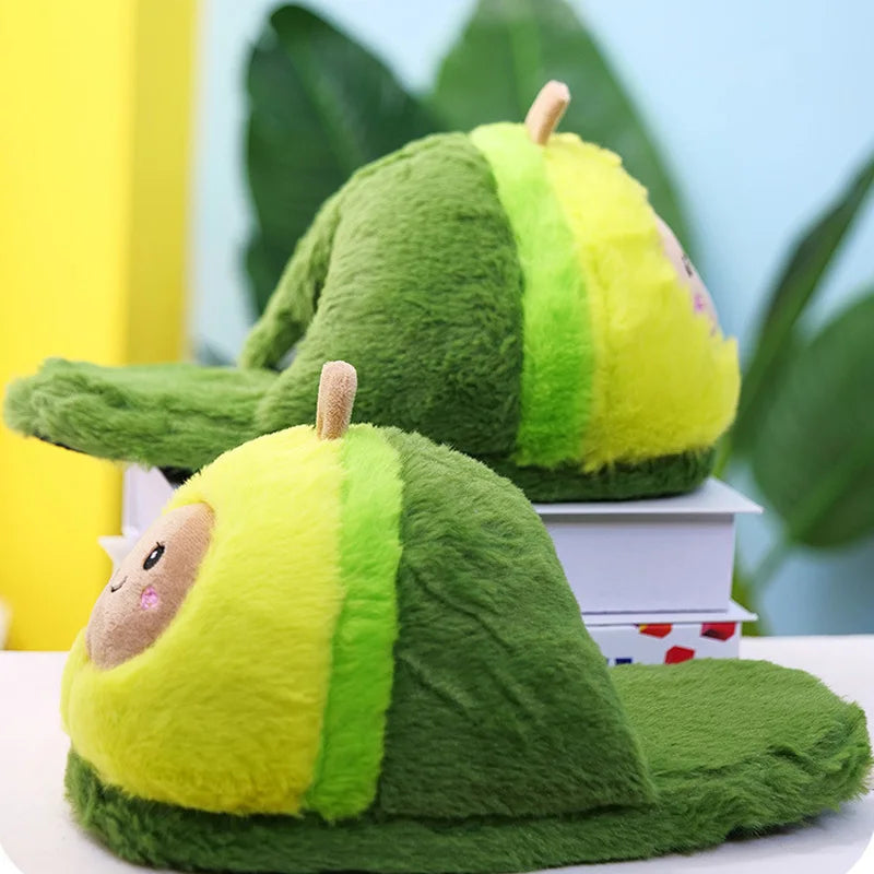 Avocado Cotton Home Slippers