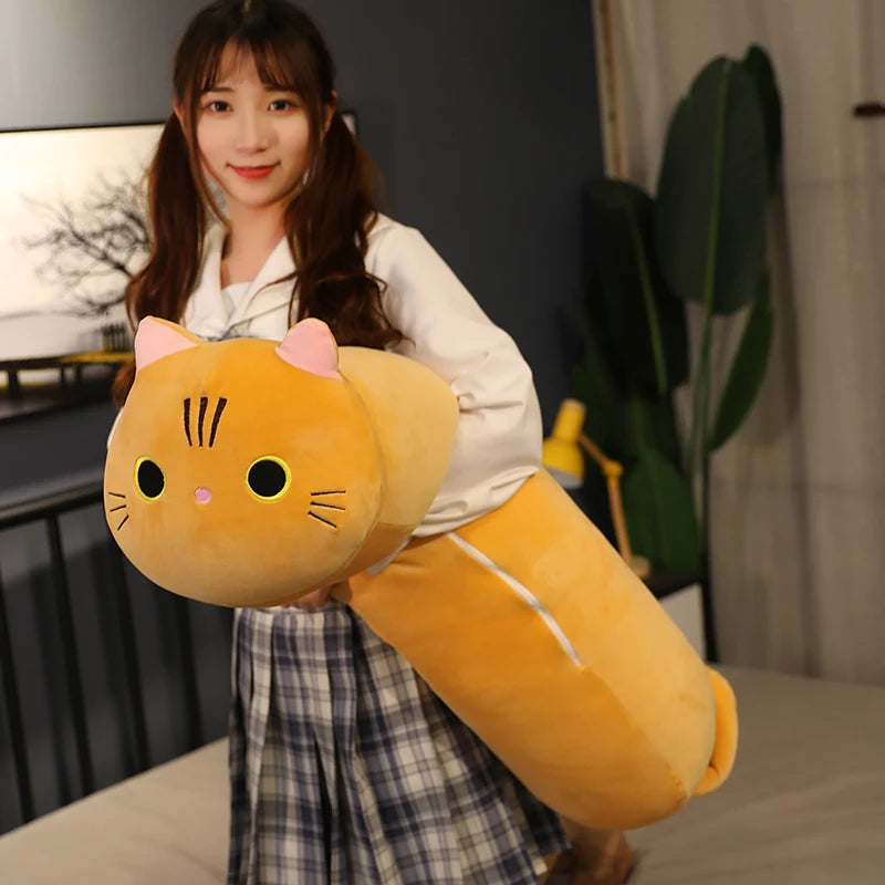 Long Cat Plush Pillow