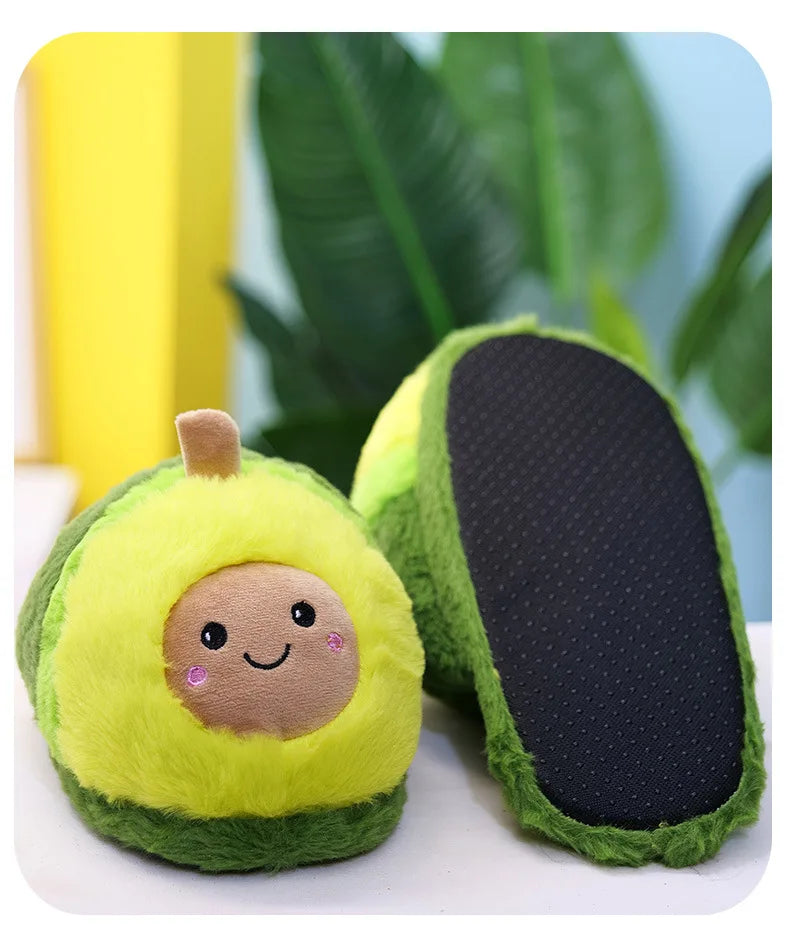 Avocado Cotton Home Slippers