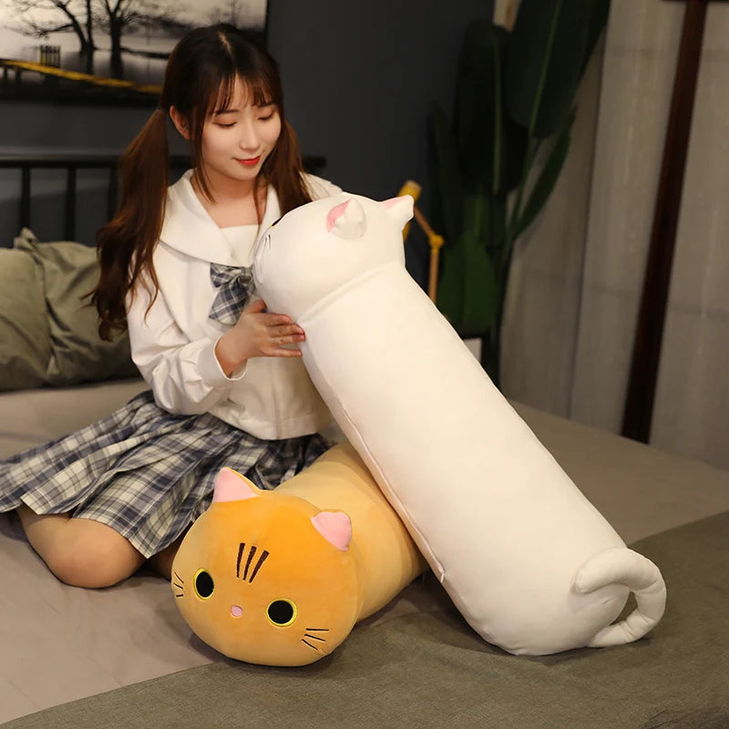 Long Cat Plush Pillow