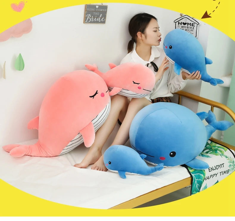 Whale Plush Sleeping Toy